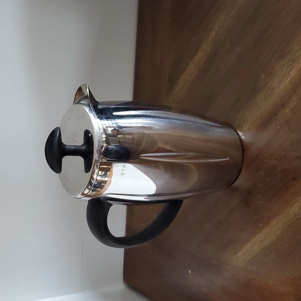 Starbucks Barista 2003 Sterling Silver French Press